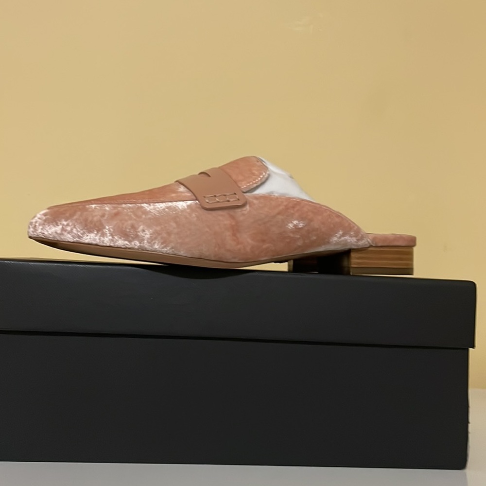 Coach Nova Lof Velvet Mules - Picture 4 of 5